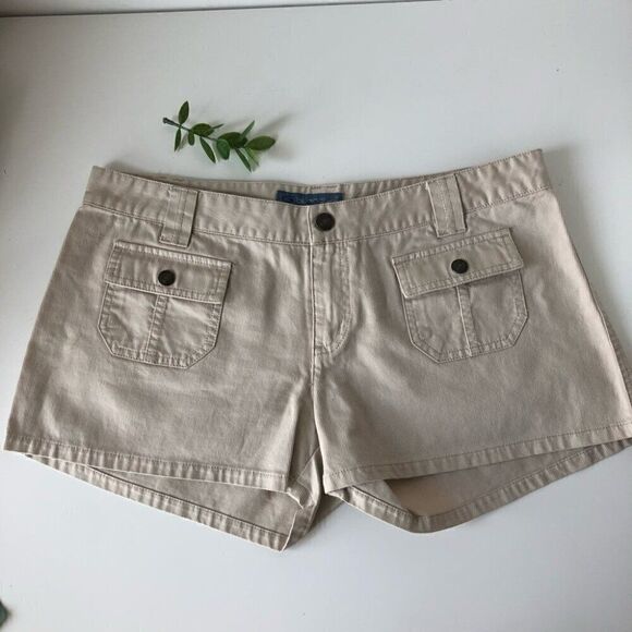 Y2k Mini Corduroy low rise Shorts - Picture 1 of 7